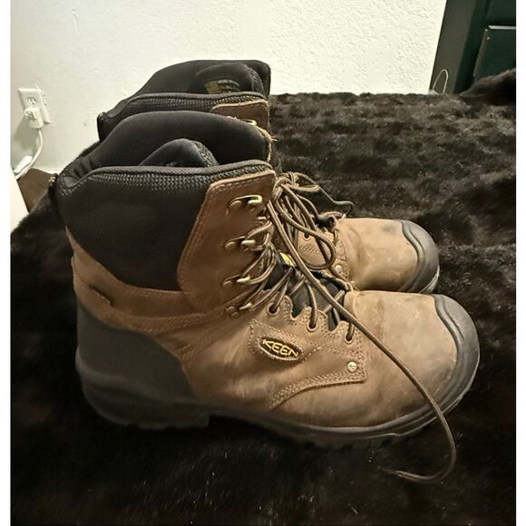 KEEN Utility Men's Independence 6” Composite Toe Waterproof Work Boots 13 D - Picture 1 of 6